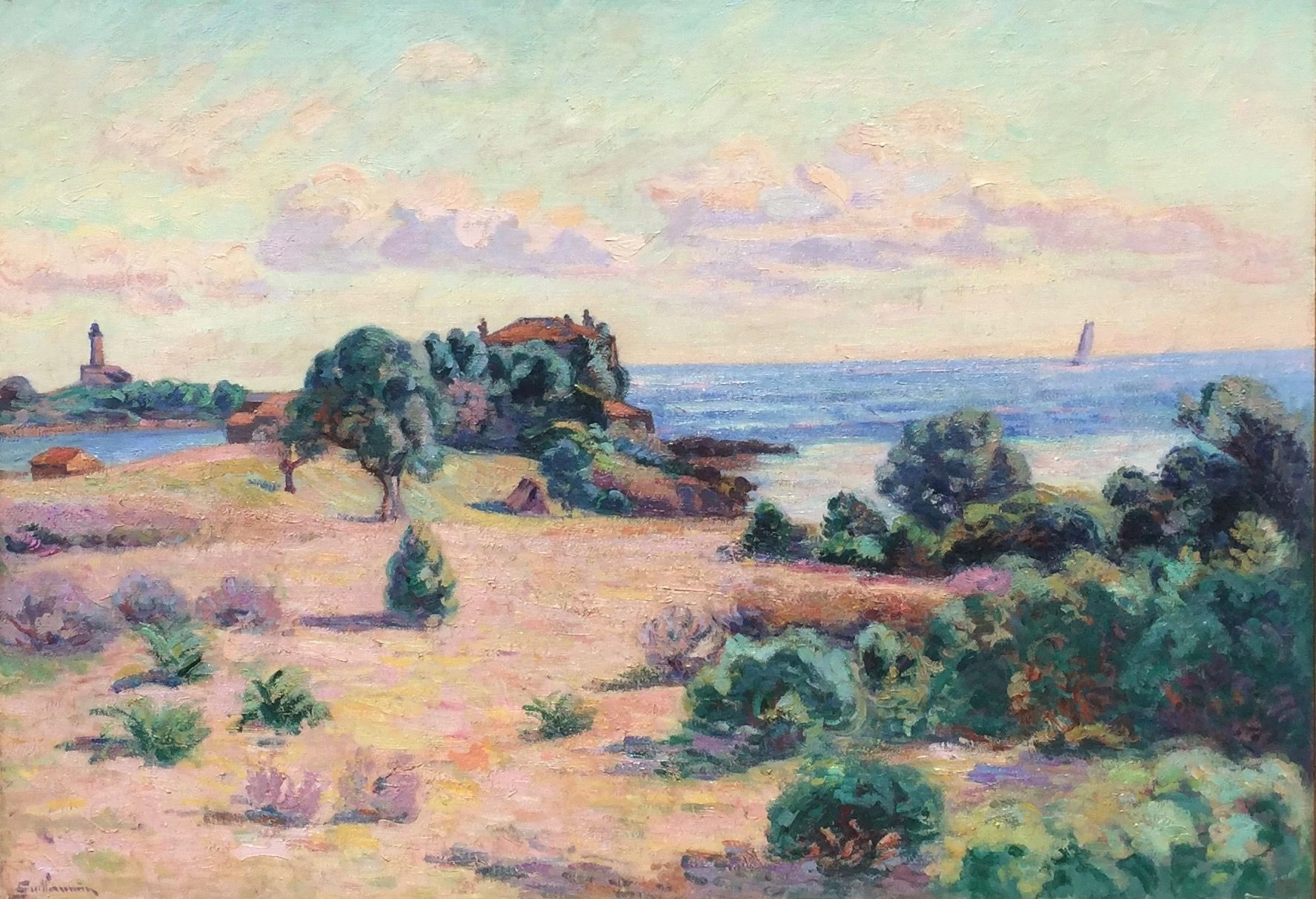 Agay, Phare de la Baumette, Baie de Boulouris - Anderson Galleries Inc., Beverly Hills